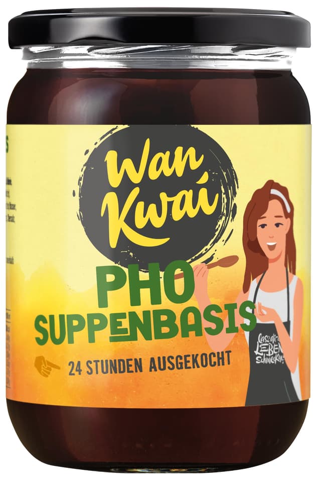 Wan Kwai Pho Suppenbasis 6 x 500ml 🍲🥢 - Authentischer Genuss für deine selbstgemachte Pho Suppe!