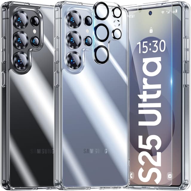 Einzigartiges 5-in-1 Hülle Set für Samsung Galaxy S25 Ultra 📱🔒