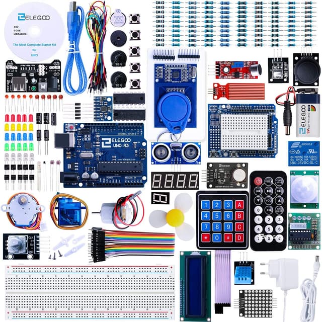 🔥 ELEGOO UNO R3 Ultimate Starter Kit - Vollständigster Elektronik Projekt Baukasten! 🔥