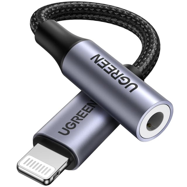 🎵 UGREEN Lightning zu Klinke Adapter 3,5 mm Kopfhörer für iPhone 🎧