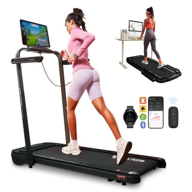 Mobvoi Home Laufband SE 3-in-1-Klapplaufband Elektrisches Laufband Schwarz 🏃‍♂️🏋️‍♀️