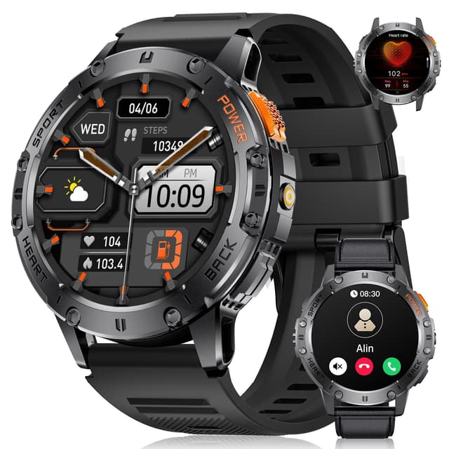 🌟 Super Angebot! DREMAC Smartwatch Herren 🌟