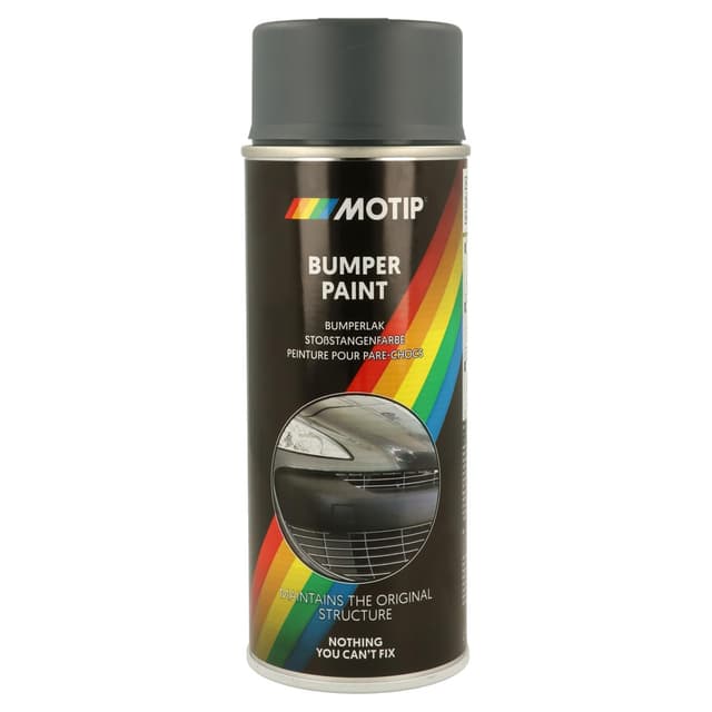 🌟 Sonderangebot: MOTIP 04075 Stoßstangenspray in Dunkelgrau 400 ml 🌟