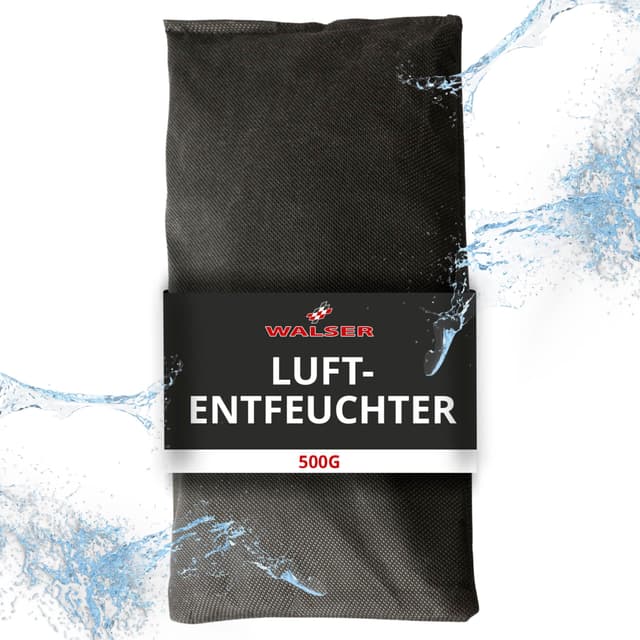 Walser Auto Entfeuchter 500g - Luftentfeuchter Kissen für Auto (19x14x3 cm)