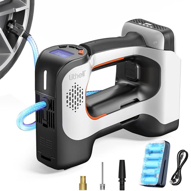 Litheli Elektrische Luftpumpe mit 10000mAh Akku 🚗🔋