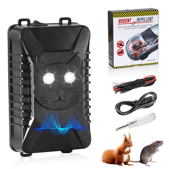 🚗🐾 Hofeny Marderschreck Auto | Effektive Marderabwehr mit Ultraschall & Blitzlicht 🛡️