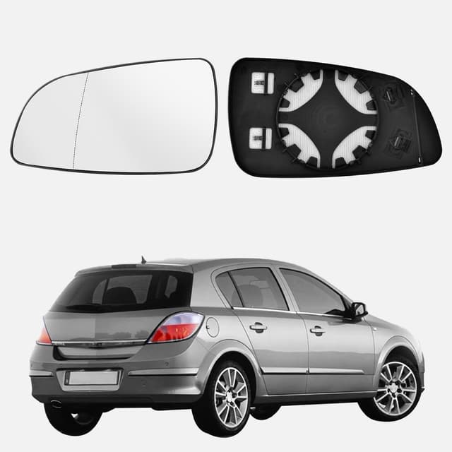 🚗 URAQT Passend für Opel Corsa Spiegelglas Links - Sonderangebot!