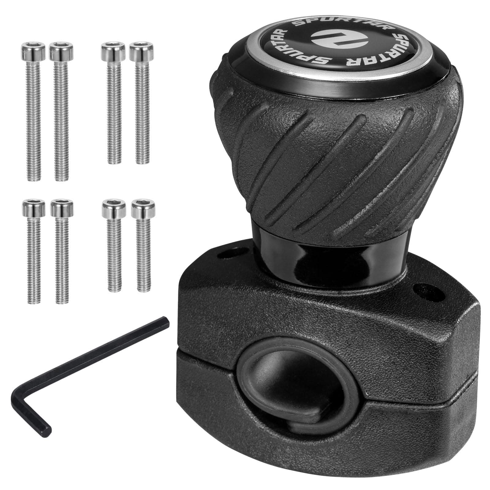 🚗 Spurtar Lenkradknauf Spinner - Universal Car Suicide Knob