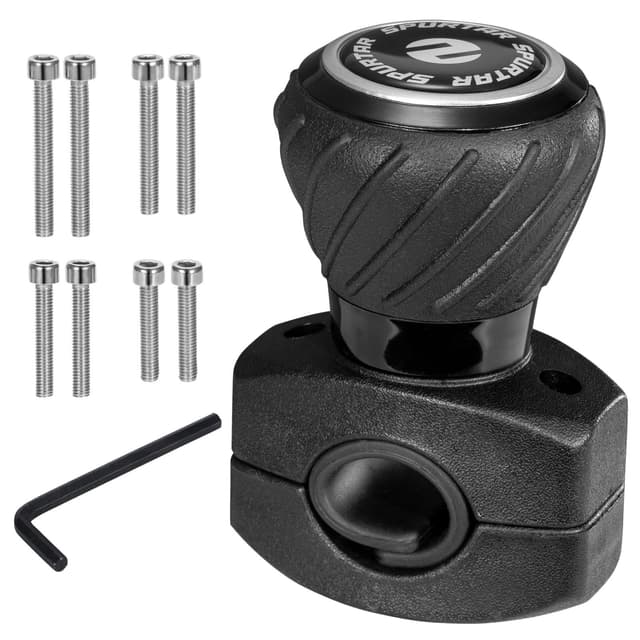 🚗 Spurtar Lenkradknauf Spinner - Universal Car Suicide Knob