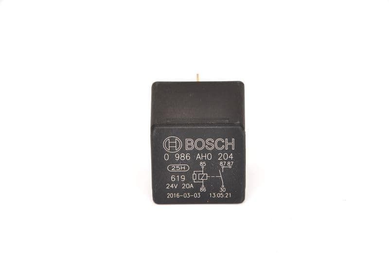 🔌 Bosch Automotive 0986AH0204 Hauptsächlich Strom Relais, 24V 🚗