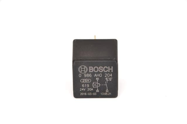 🔌 Bosch Automotive 0986AH0204 Hauptsächlich Strom Relais, 24V 🚗
