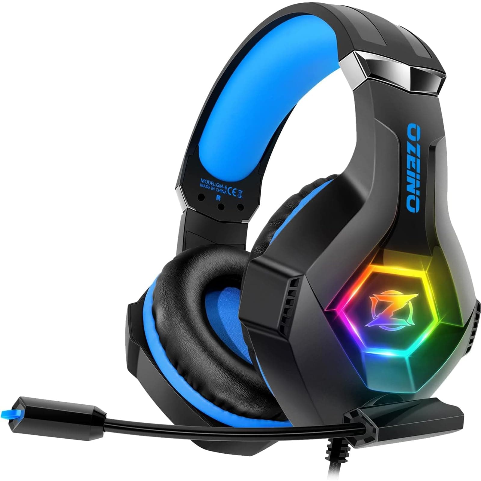 🎮 Ozeino Gaming Headset für Xbox Ps4 Ps5 PC | PS4 Headset mit Mikrofon und 3D Surround Sound 🎧