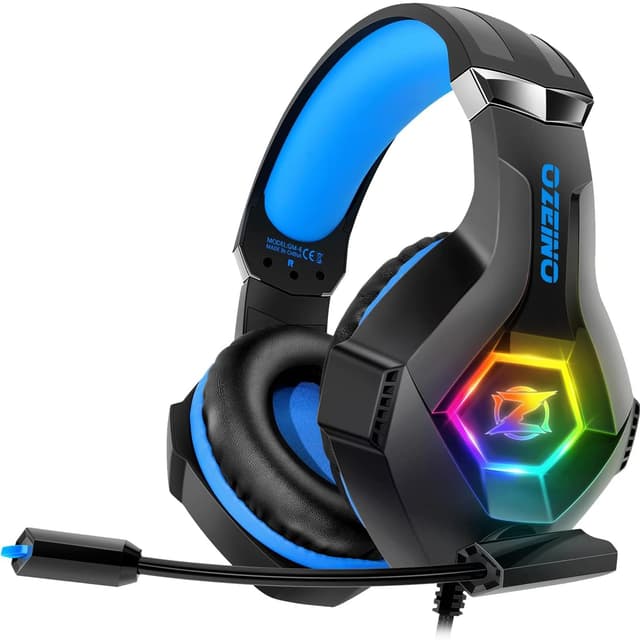🎮 Ozeino Gaming Headset für Xbox Ps4 Ps5 PC | PS4 Headset mit Mikrofon und 3D Surround Sound 🎧