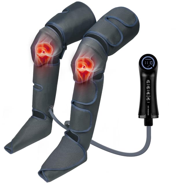🎁 Beinmassagegerät mit Wärme und Luftkompression - Perfektes Geschenk für Eltern