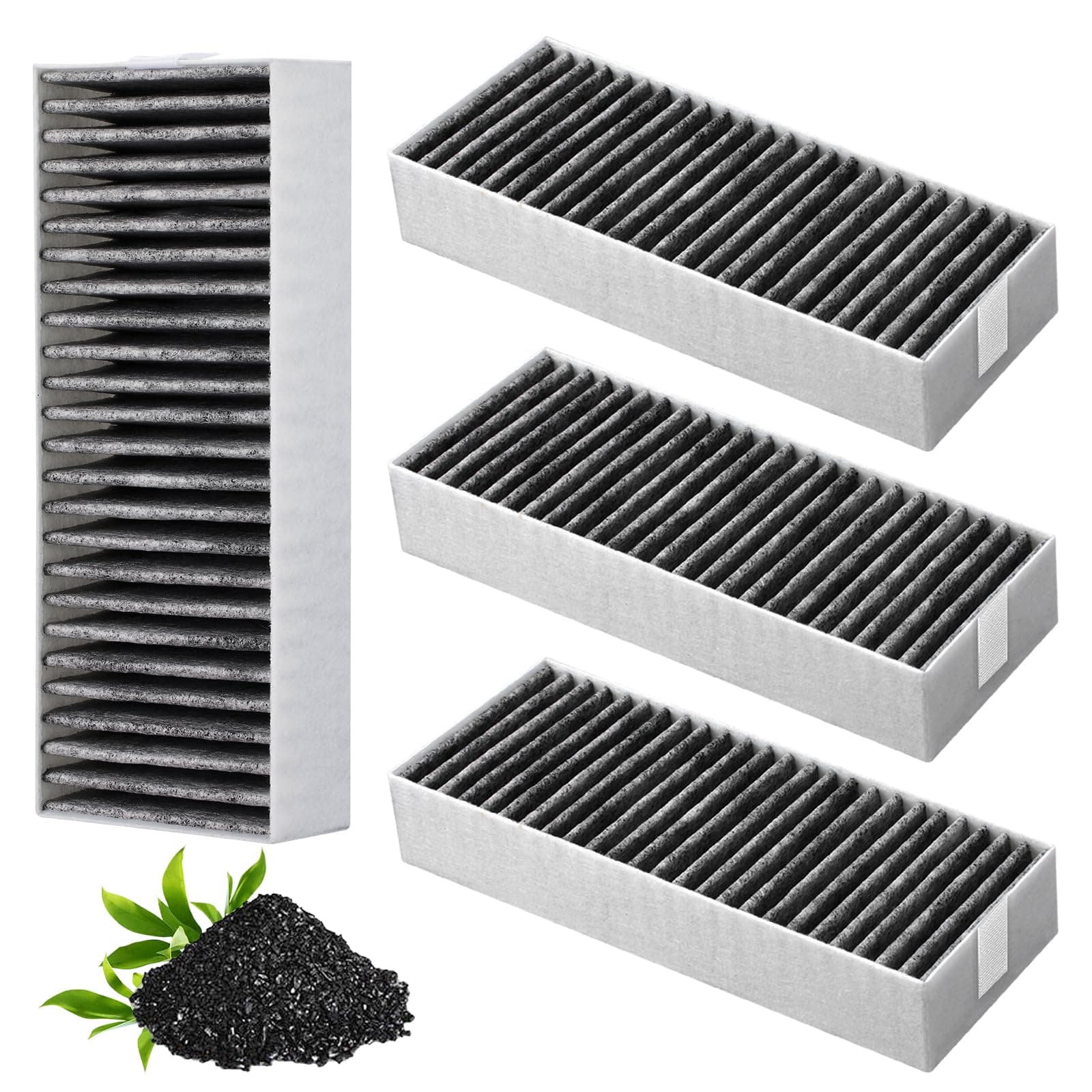 🔥 Super Angebot! 4 Stück Dunstabzugshaube Aktivkohlefilter Grau-4