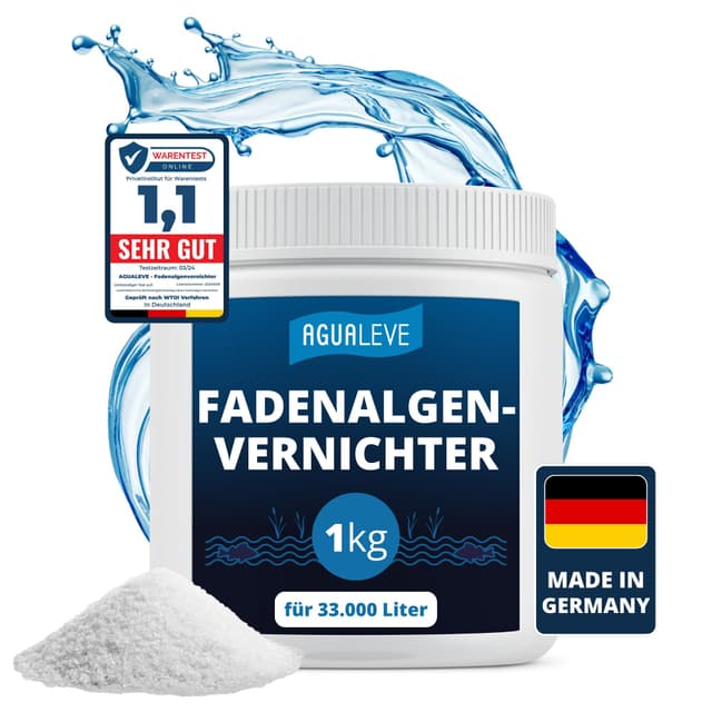 AGUALEVE® Fadenalgenvernichter 1kg *NEU* 🌿🐟