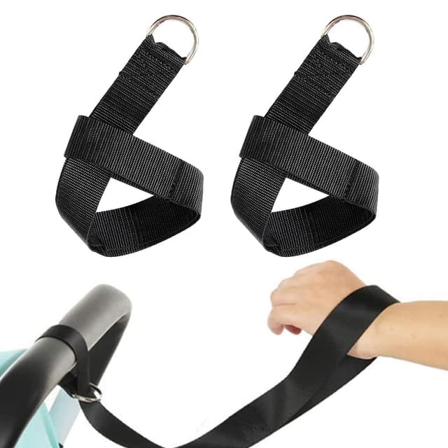 👶🛒 2Pcs Handschlaufe Kinderwagengurt - Sicherheitsgurte Handgelenkschlaufe