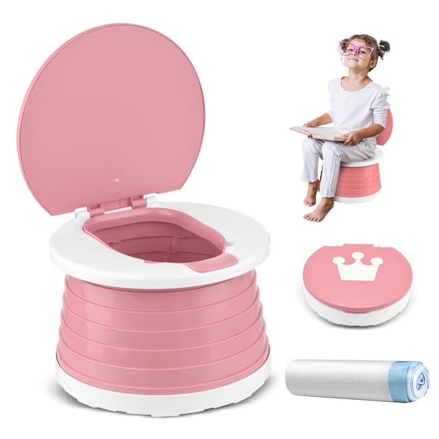 Töpfchen Für Kinder Baby Toilettensitz Ab 1 Jahr Reisetöpfchen Faltbar 🚽👶