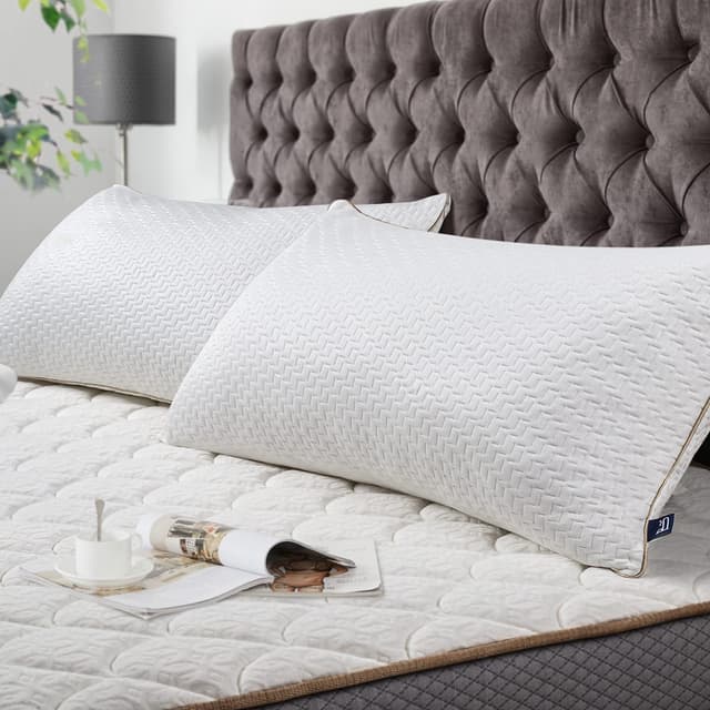 BedStory Kopfkissen 40x80 2er Set 🌿 Hypoallergen & Antibakteriell