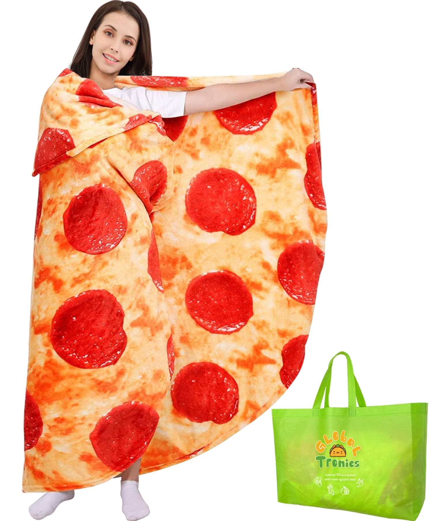 Riesige Pizza Decke 150cm 🍕🔥