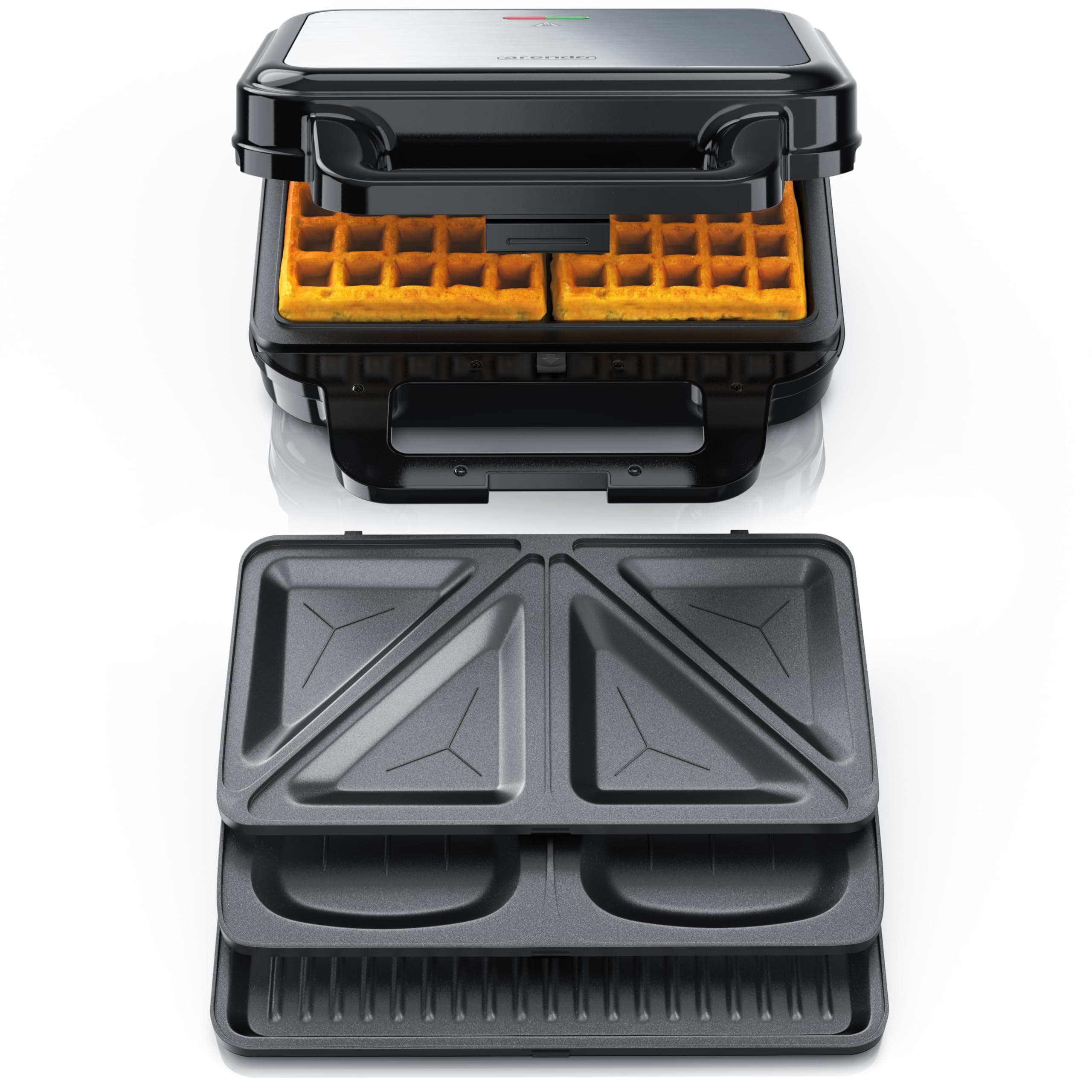 Arendo 4-in-1 Sandwichmaker mit Wechselplatten 🥪🥞🥖🥪