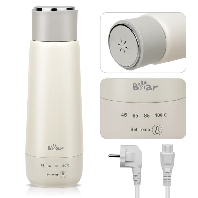 Bear 300ml Elektrischer Wasserkocher - 3-in-1 Reise-elektrischer Wasserkocher 🌈