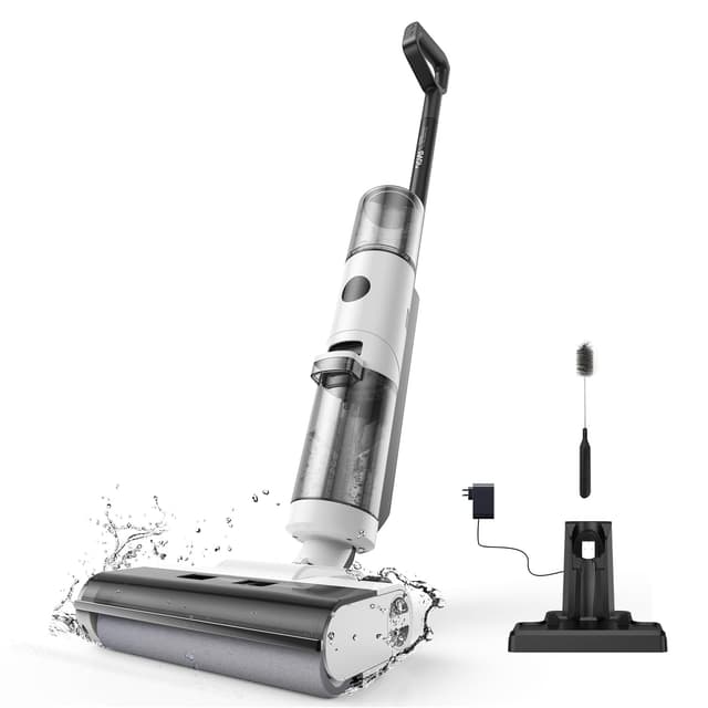 🧹🔋 JONR ED12 Nass Trockensauger Akku - Kabelloser Nass Trocken Staubsauger Saugwischer