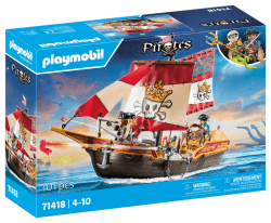 🏴‍☠️ PLAYMOBIL Pirates 71418 Piratenschiff 🌊 Angebot bei HelloDeals