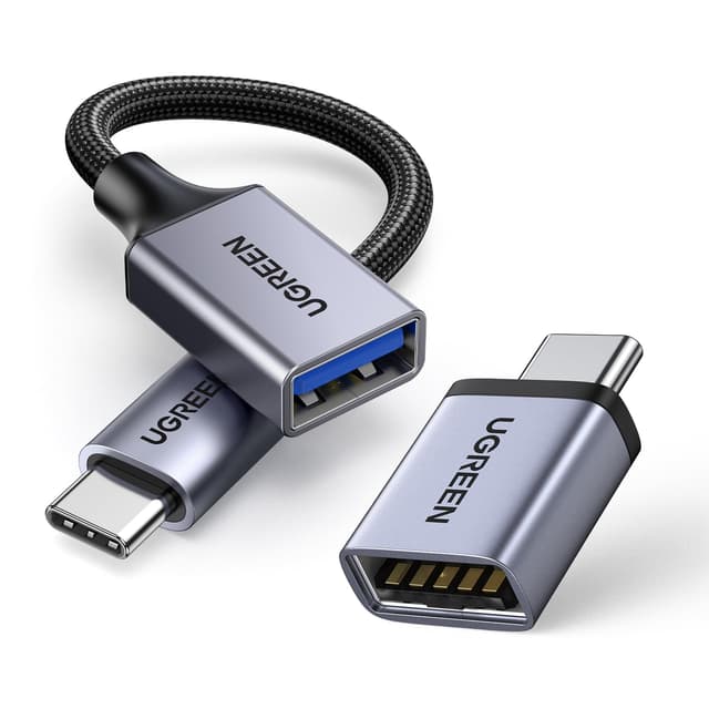 UGREEN Adapter USB C auf USB (2 Stück) 10Gbps OTG Adapter 📱🖱️💻