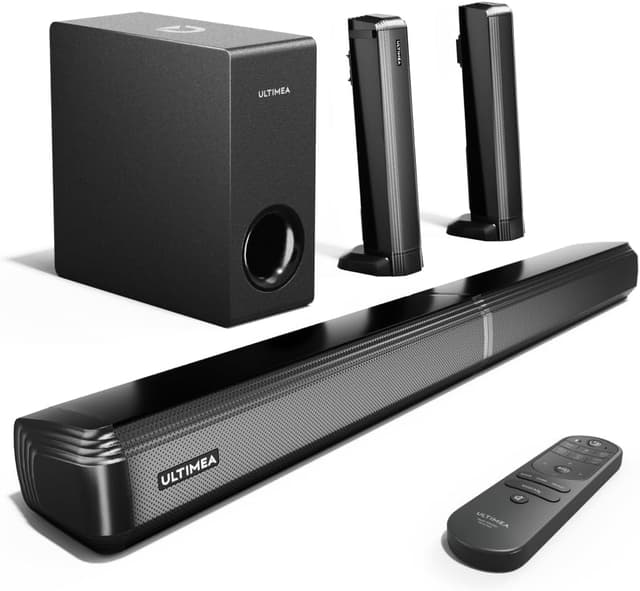 🔊 ULTIMEA 4.1-Kanal Soundbar für TV Geräte mit Subwoofer 🎵📺