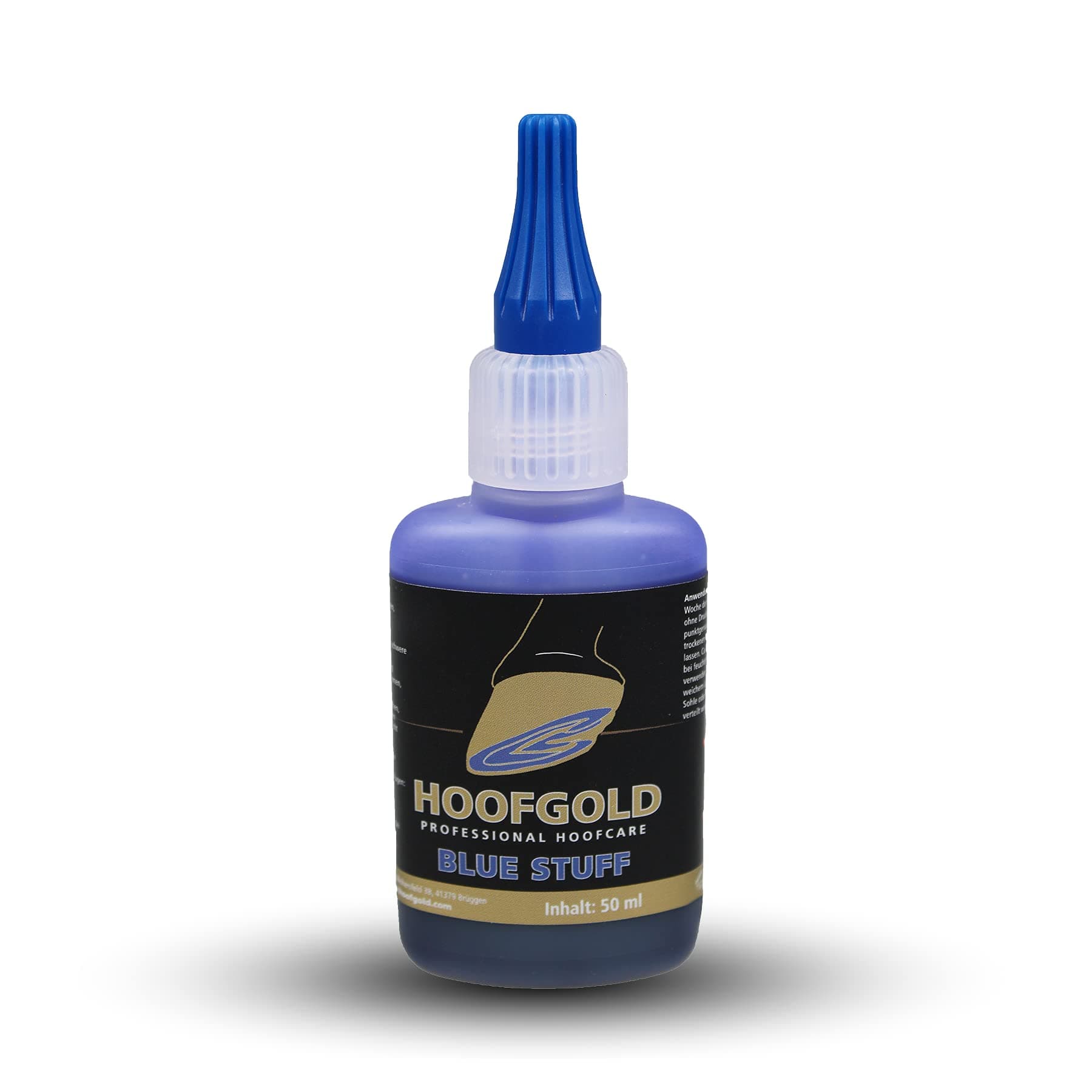 🐴🌟 HOOFGOLD BlueStuff – Hochwirksames Strahlmittel gegen Strahlfäule & White Line Disease beim Pferd 🌟🐴