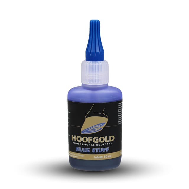 🐴🌟 HOOFGOLD BlueStuff – Hochwirksames Strahlmittel gegen Strahlfäule & White Line Disease beim Pferd 🌟🐴