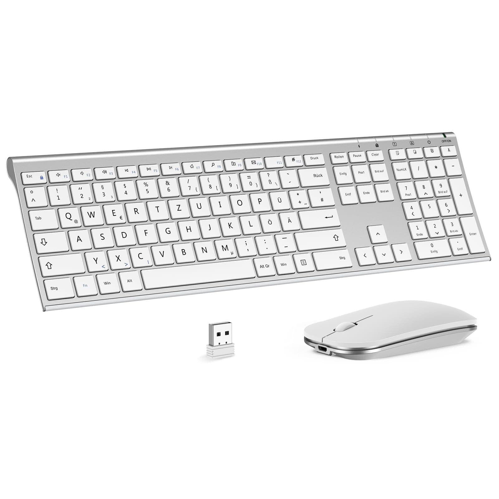 🔥 Super Angebot! Kabelloses Tastatur Maus Set von Seenda 🖱️