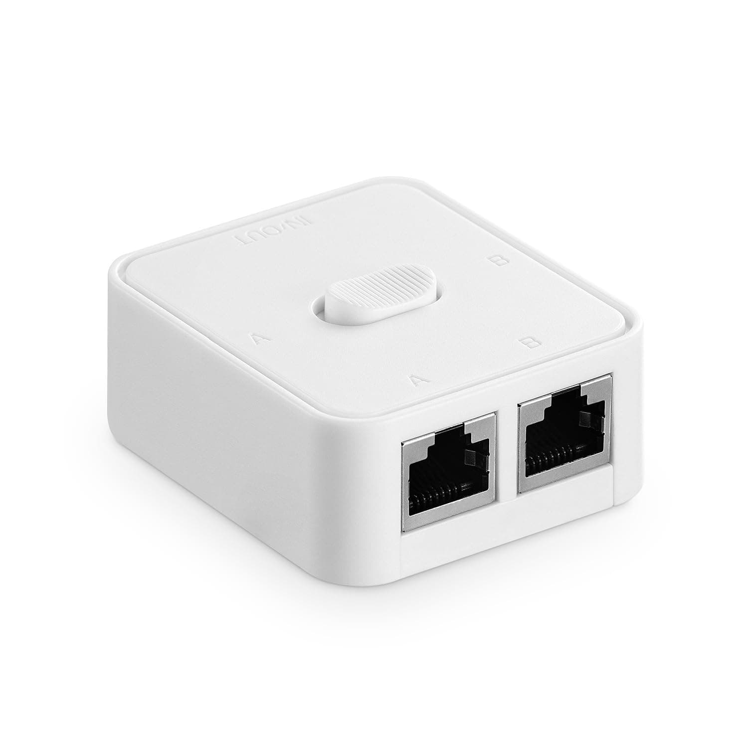 🌐 YuLinca Gigabit Netzwerk Switcher, 10/100/1000Mbps, 2 in 1 Out 1 in 2 Out Netzwerk 🌟
