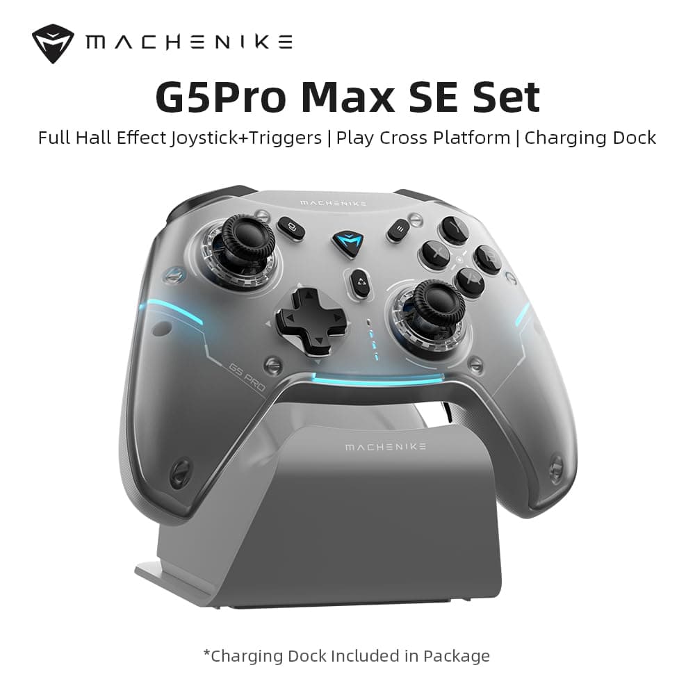 🎮 Machenike G5PROMAXSE Bluetooth Controller mit Ladestation - Gaming Controller Wireless