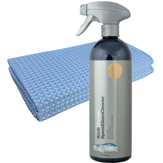 🌟 Super Angebot: Koch Chemie Speed Glass Cleaner mit 2 DFT Tüchern 🧼