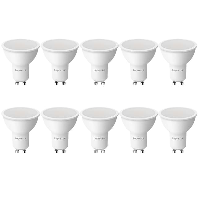 Angebot: Lepro GU10 LED Warmweiss 4W Lampe - 10 Stück