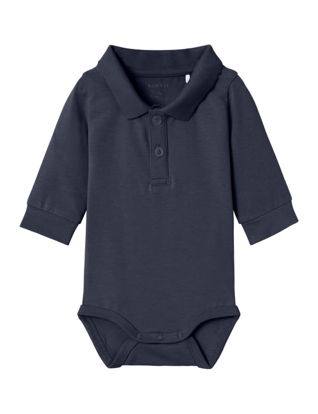 👶 NAME IT Boy Strampler Polohemd 56 Dark Sapphire Sale! 🌟