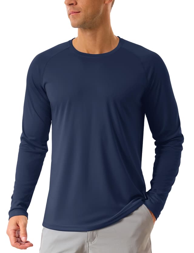 🌞 TACVASEN Herren UPF 50+ UV Sonnenschutz Langarmshirt 🌊