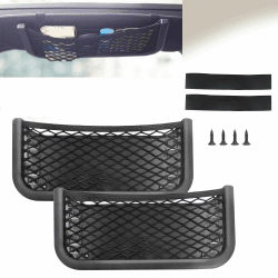 🚗 Kofferraum Netztasche Auto Aufbewahrungsnetz Gepäcknetz - 2 Stück Angebot bei HelloDeals