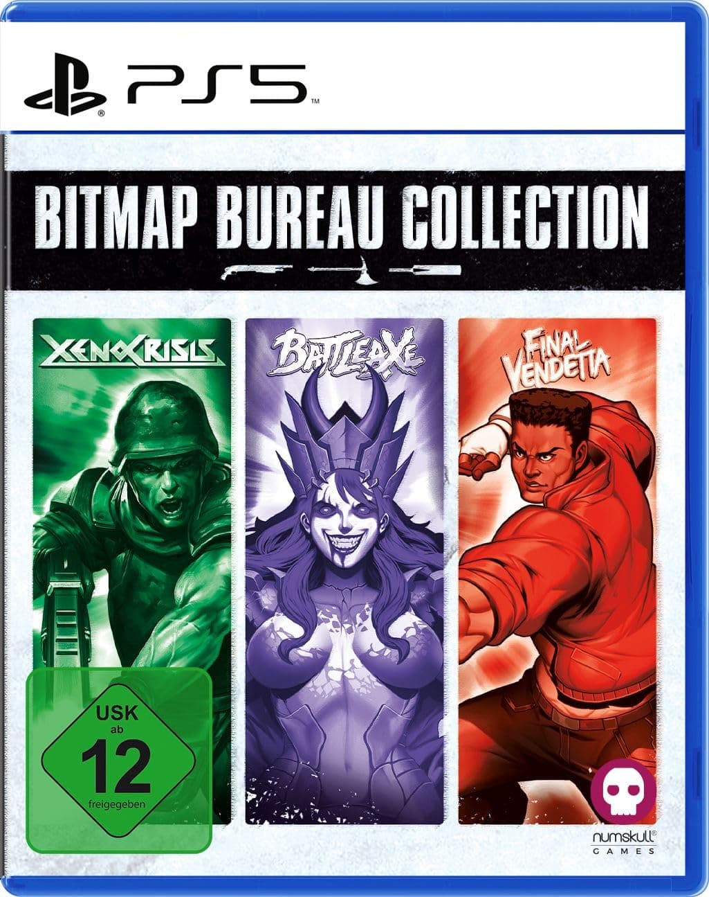 🎮 Bitmap Bureau Kollektion (Xeno Crisis, Battle Axe, Final Vendetta) - PS5 PlayStation 5