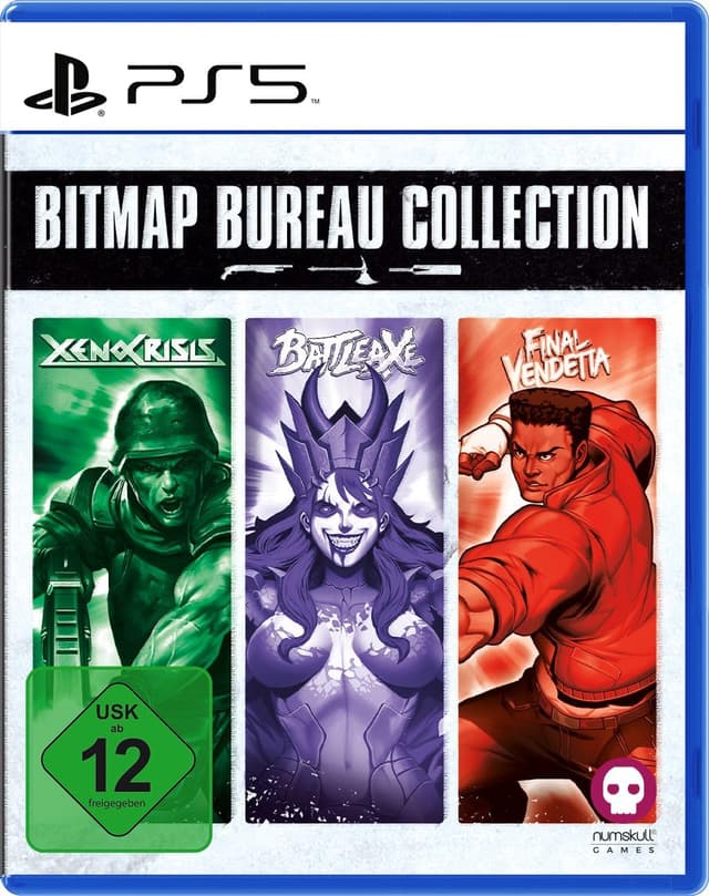 🎮 Bitmap Bureau Kollektion (Xeno Crisis, Battle Axe, Final Vendetta) - PS5 PlayStation 5