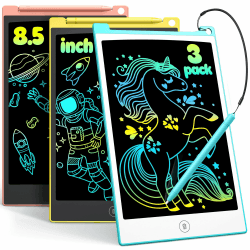 🎨 TECJOE LCD Schreibtafel Kinder 3er-Pack - Zaubertafel für Kinder 🎁 Angebot bei HelloDeals