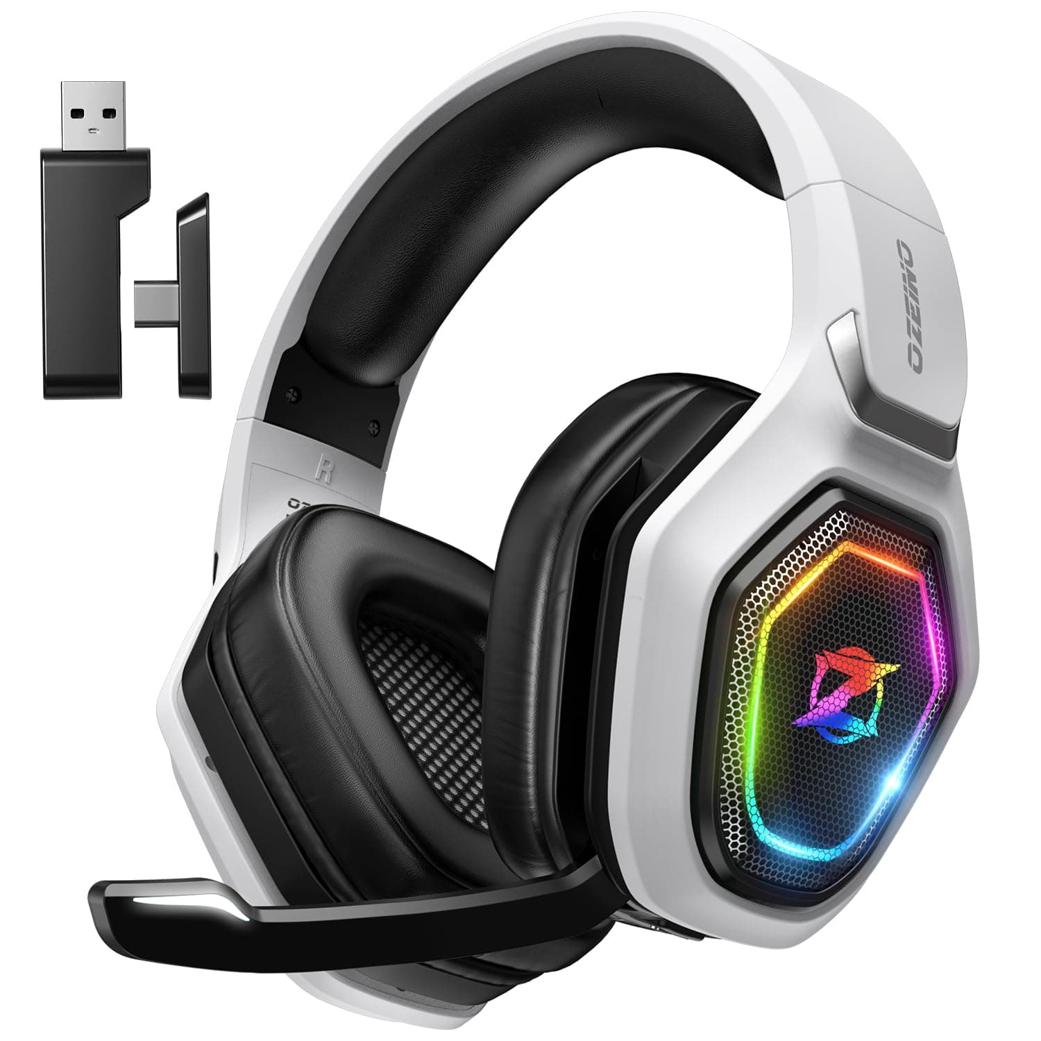Ozeino OW810 40H Wireless Gaming Headset mit 7.1 Surround Sound 🎧🎮