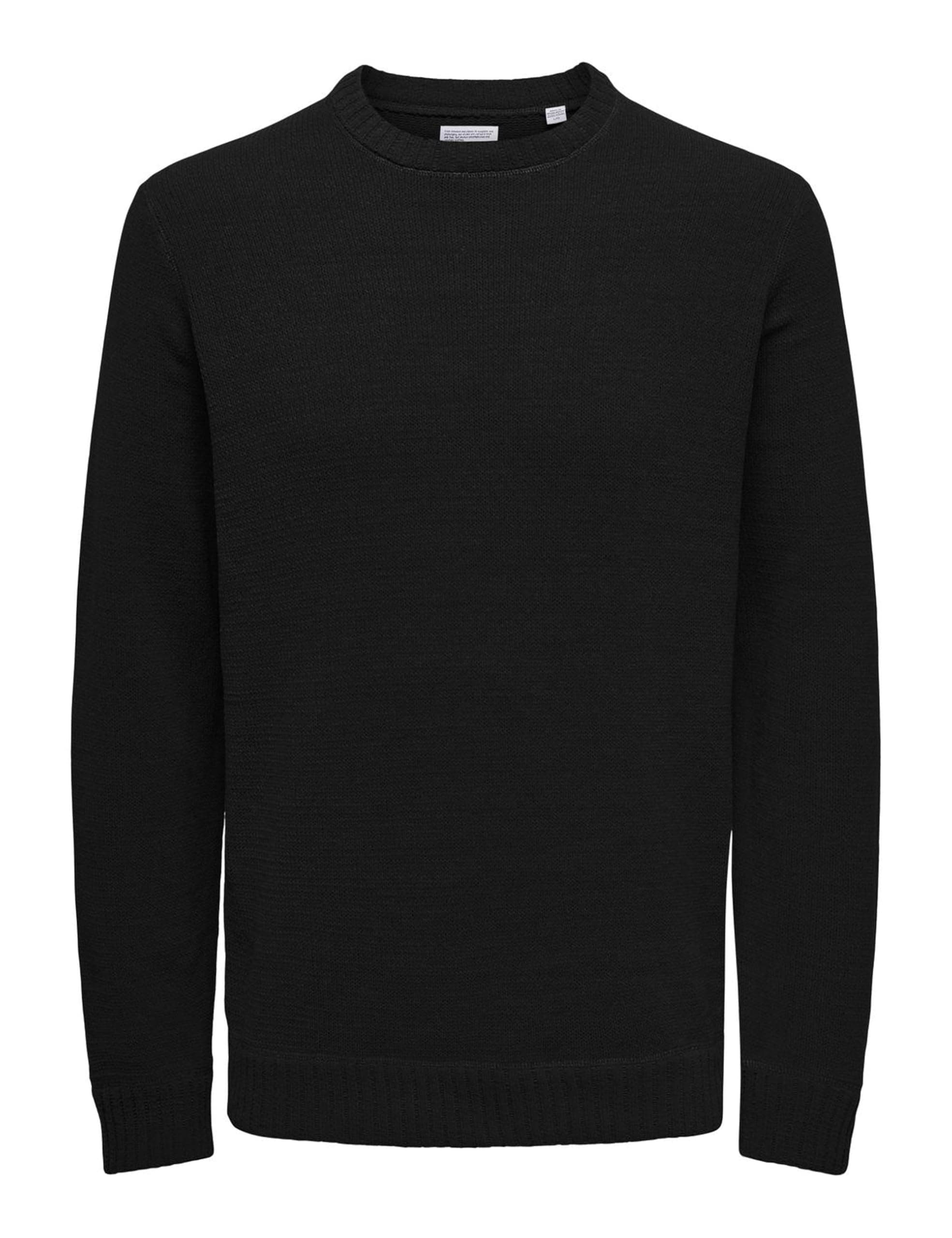 🔥 Nur & Söhne Herren Pullover 22029788 XL Schwarz-2 - 50% Rabatt!