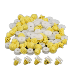 🔥 Super Deal! Viviance 50 Stück Innentür Karte Panel Kunststoff Clips 🚗 Angebot bei HelloDeals