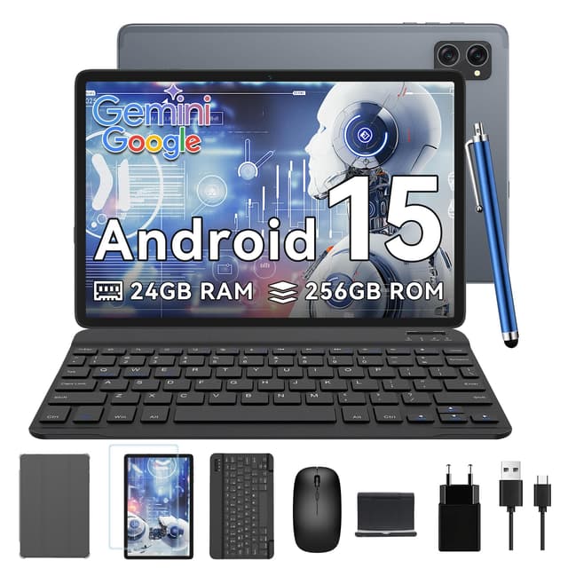 TABWEE Android 15 Tablet mit Tastatur - 24GB RAM+256GB ROM (2TB TF) 🚀