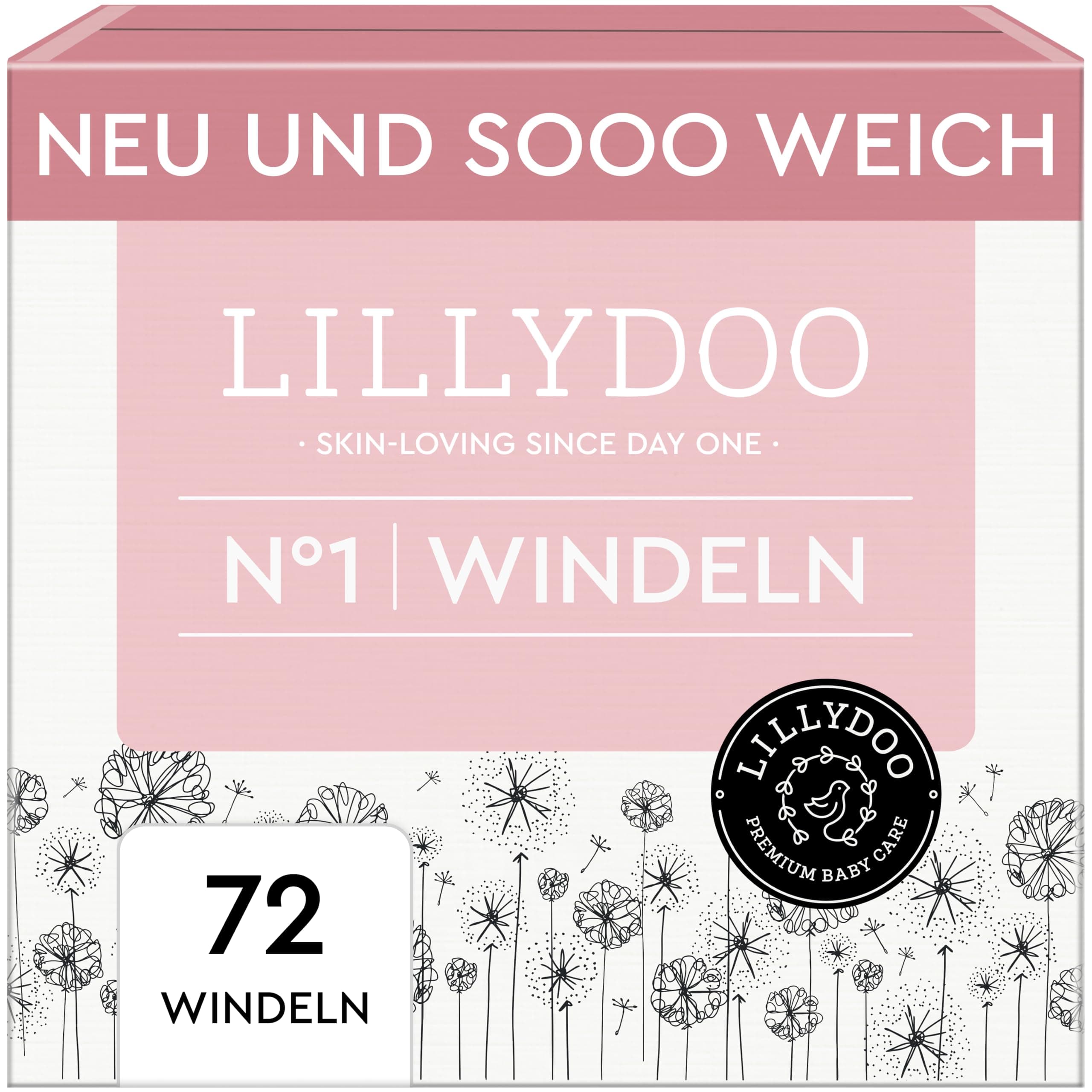 👶🌟 LILLYDOO hautfreundliche Baby Windeln - Größe 1 (2-5 kg) - Jetzt 16% sparen!