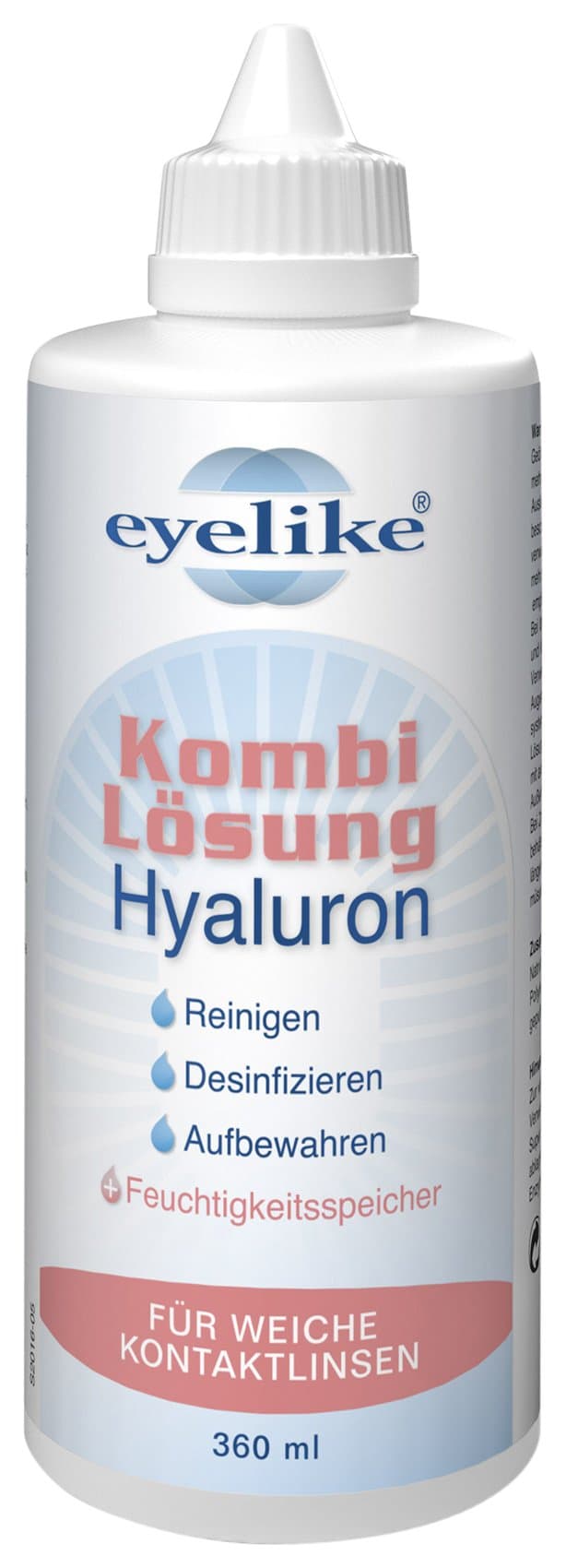 👁️ Eyelike Kombilösung Hyaluron 360 ml - Für strahlende Augen!