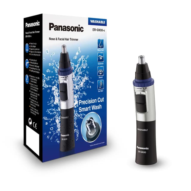 🔥 Tolles Angebot! Panasonic Nasen/Ohrhaarschneider ER-GN-30K | Hygienisch sauber und sicher! 🌟
